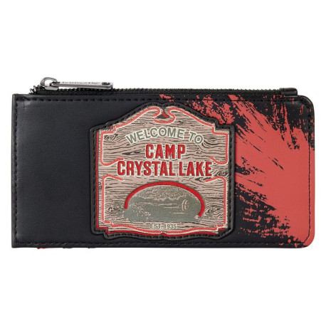 Loungefly Friday The 13th - Camp Crystal Lake 6" Faux Leather Large Card Holder