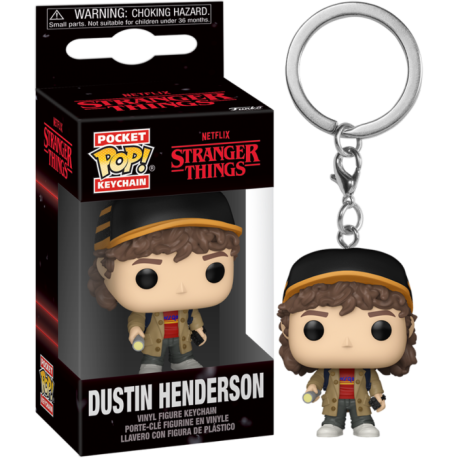 Stranger Things - Dustin Henderson (Season 5) Pocket Pop! Keychain