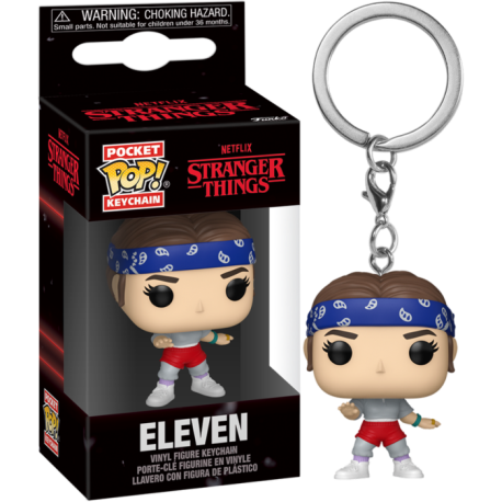 Stranger Things - Eleven with Bandana (Season 5) Pocket Pop! Keychain