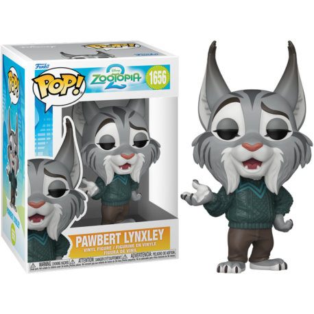 Funko Pop 1656 Pawbert Lynxley , Zootopia 2