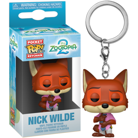 Zootopia 2 - Nick Wilde Pocket Pop! Keychain
