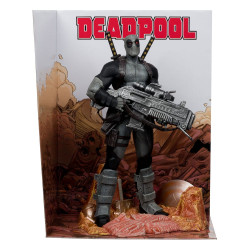 Marvel Collection PVC Statue 1/6 Deadpool (Deadpool 1)(Grey Suit Chase) 27 cm