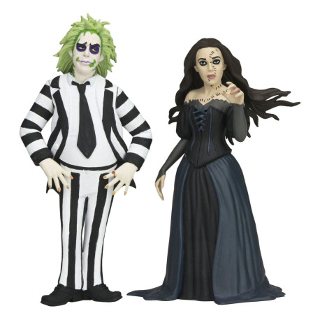 NECA Beetlejuice Beetlejuice Toony Terrors Action Figure 2-Pack Beetlejuice & Delores 15 cm