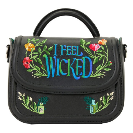 Loungefly Wicked: For Good (2025) - I Feel Wicked 7” Faux Leather Crossbody Bag