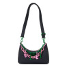 Loungefly Wicked: For Good (2025) - Glinda & Elphaba 6” Faux Leather Crossbody Bag with Charms
