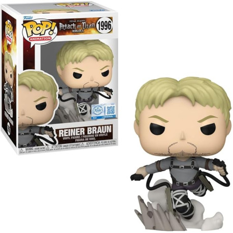 Funko Pop 1996 Reiner Braun (Excl.), Attack On Titan
