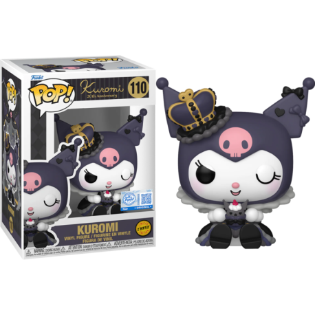 Funko Pop 1280 Kuromi 20th Anniversary (Chase)(Excl.), Hello Kitty & Friends