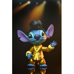 NECA Lilo & Stitch Action Figure Ultimate Gold Suit Elvis Stitch 18 cm