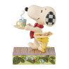 Jim Shore - Santa's Sweet Surprise (Snoopy & Woodstock Cookies For Santa