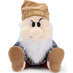 Disney Grumpy Sleepy Knuffel, Snow White and the Seven Dwarfs - 34cm