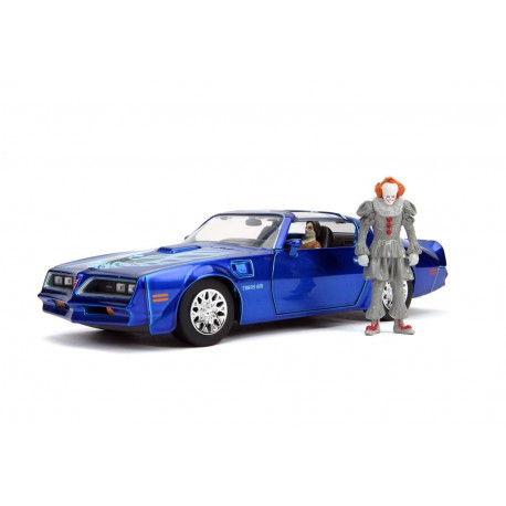 Stephen King's It Diecast Model 1/24 Pontiac Firebird with Pennywise