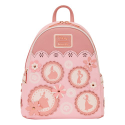 Loungefly Disney Princess - Floral Lace 10" Faux Leather Mini Backpack