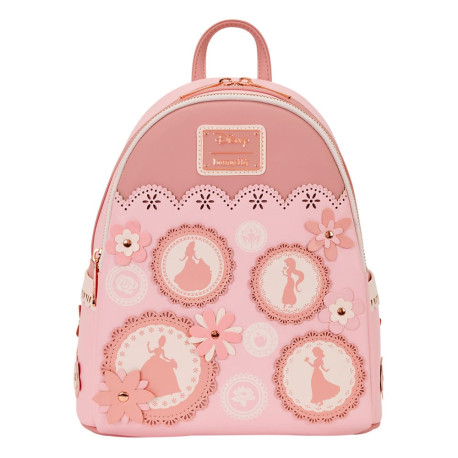 Loungefly Disney Princess - Floral Lace 10" Faux Leather Mini Backpack