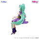 Hatsune Miku Noodle Stopper PVC Statue Flower Fairy Cosmos Purple Color Ver. 14 cm
