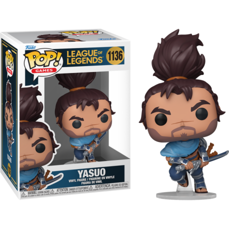 Funko Pop 1136 Yasuo, League Of Legends