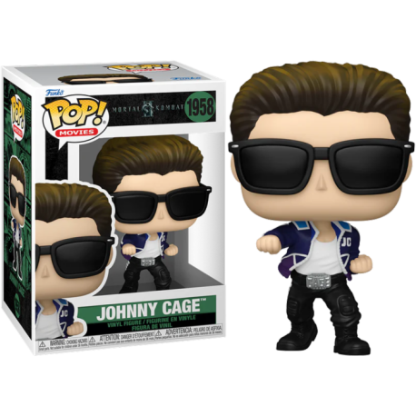 Funko Pop 1958 Johnny Cage, Mortal Kombat 2