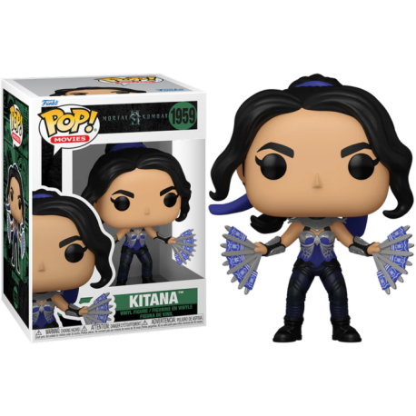 Funko Pop 1959 Kitana, Mortal Kombat 2