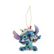Disney Traditions - Stitch Wrapped In Christmas Lights Hanging Ornament