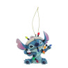 Disney Traditions - Stitch Wrapped In Christmas Lights Hanging Ornament