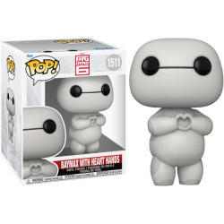 Funko Pop 1511 Baymax with Heart Hands (Super Sized), Big Hero 6