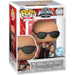 Funko Pop 168 The Rock "Final Boss" (Special Edition) , WWE