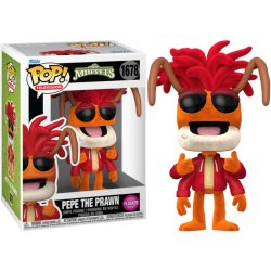 Funko Pop 1678 Pepe The Prawn (Flocked), The Muppets
