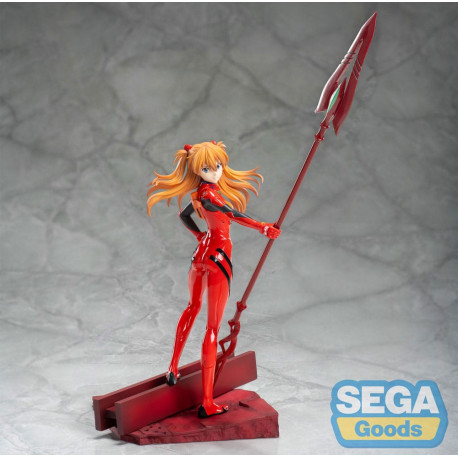Evangelion: 3.0+1.0 Thrice Upon a Time Luminasta PVC Statue Asuka Shikinami Langley x Spear of Longinus 20 cm