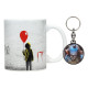 It Gift Set Mug & Keyring You'll float too