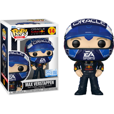 Funko Pop 14 Max Verstappen with USA Helmet (Excl.), Formula 1