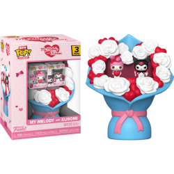 Hello Kitty & Friends - My Melody & Kuromi Valentine Bitty Pop! Bouquet Vinyl Figure
