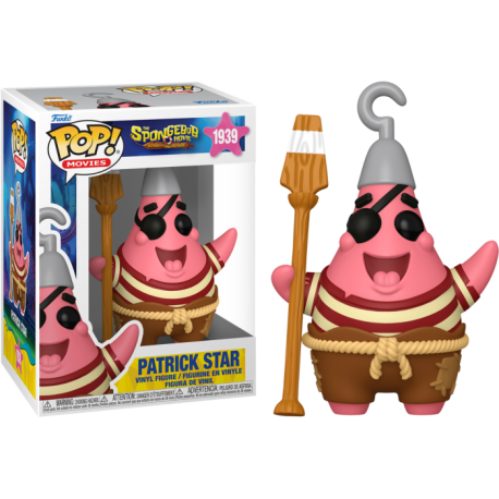 Funko Pop 1939 Patrick Star (Pirate), Spongebob Squarepants
