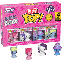 My Little Pony - Pinky Pie, Rarity, Trixie & Derpy Bitty Pop! Vinyl Figure 4-Pack