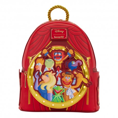 Loungefly The Muppets - Group Light-Up 10" Faux Leather Mini Backpack
