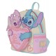 Loungefly Lilo & Stitch - Stitch & Angel "Be Mine" 10" Faux Leather Mini Backpack