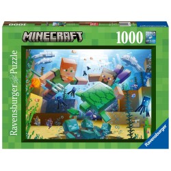 Minecraft Jigsaw Puzzle Minecraft Mosaic (1000 pieces)