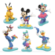 Disney Mickey Mouse and Friends Disneyland 70th Anniversary Figurine Playset
