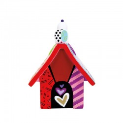 Pre-Order - Snoopy Doghouse Figurine By Romero Britto