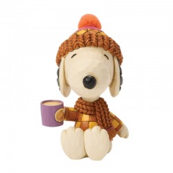 Pre-Order Taste Of Fall (Snoopy With Mug) Peanuts By Jim Shore