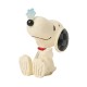 Pre-Order Snoopy Witrh Snowflake On Nose Mini - Peanuts By Jim Shore