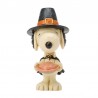 Pre-Order Snoopy With Pumpkin Pie Mini Peanuts By Jim Shore
