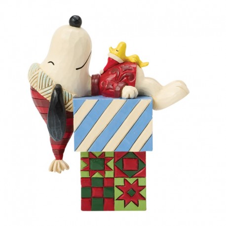Pre-Order Dreaming Of Christmas (Snoopy On Gifts) Peanuts By Jim Shore