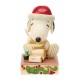 Pre-Order Dear Santa (Snoopy And Woodstock With List) Peanuts By Jim Shore