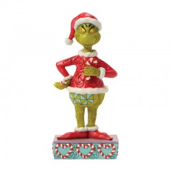 Pre-Order The Grinch With Broken Candy Cane - The Grinch By Jim Shore