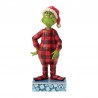 Pre-Order The Grinch Wearing Pyjamas - The Grinch By Jim Shore
