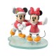 Pre-Order Mickey And Minnie Mouse Skating Figurine By Disney Showcase