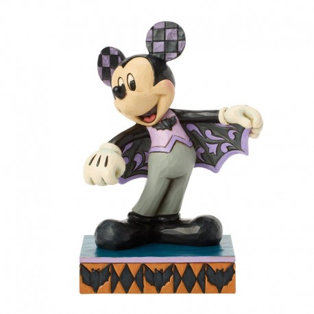 Pre-Order Mickey In Bat Costume Figurine By Disney Traditions