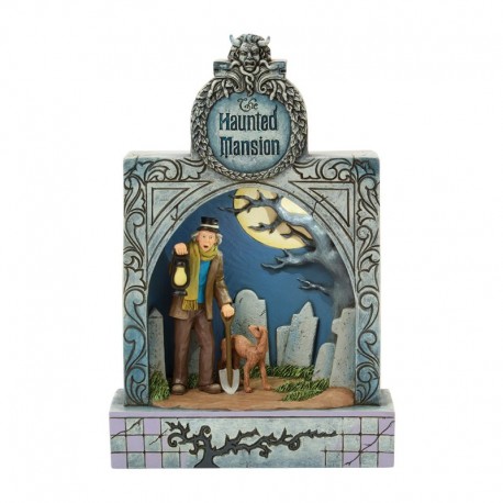 Pre-Order Haunted Mansion Diarama Figurine By Disney Traditions