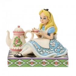 Pre-Order A Cup Of Curiosity (Alice With Teapot) By Disney Traditions