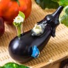 Single Vase vegetal Aubergine - My Neighbor Totoro