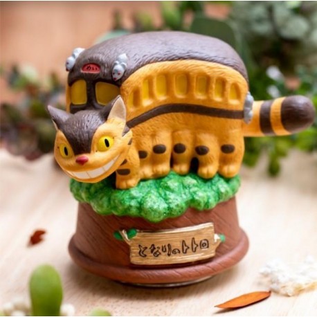 Great Musical Statue Catbus on tree - My Neighbor Totoro